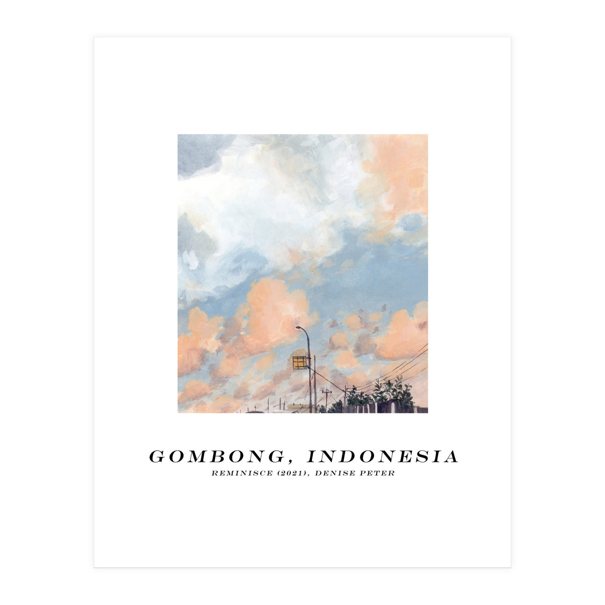 Gombong, Indonesia (Print Only)