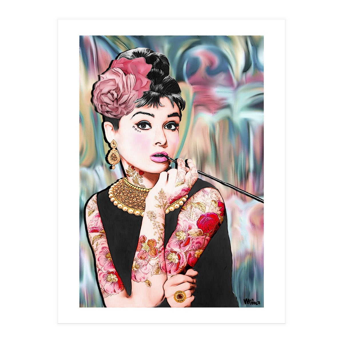 Tribute to Audrey (Print Only)