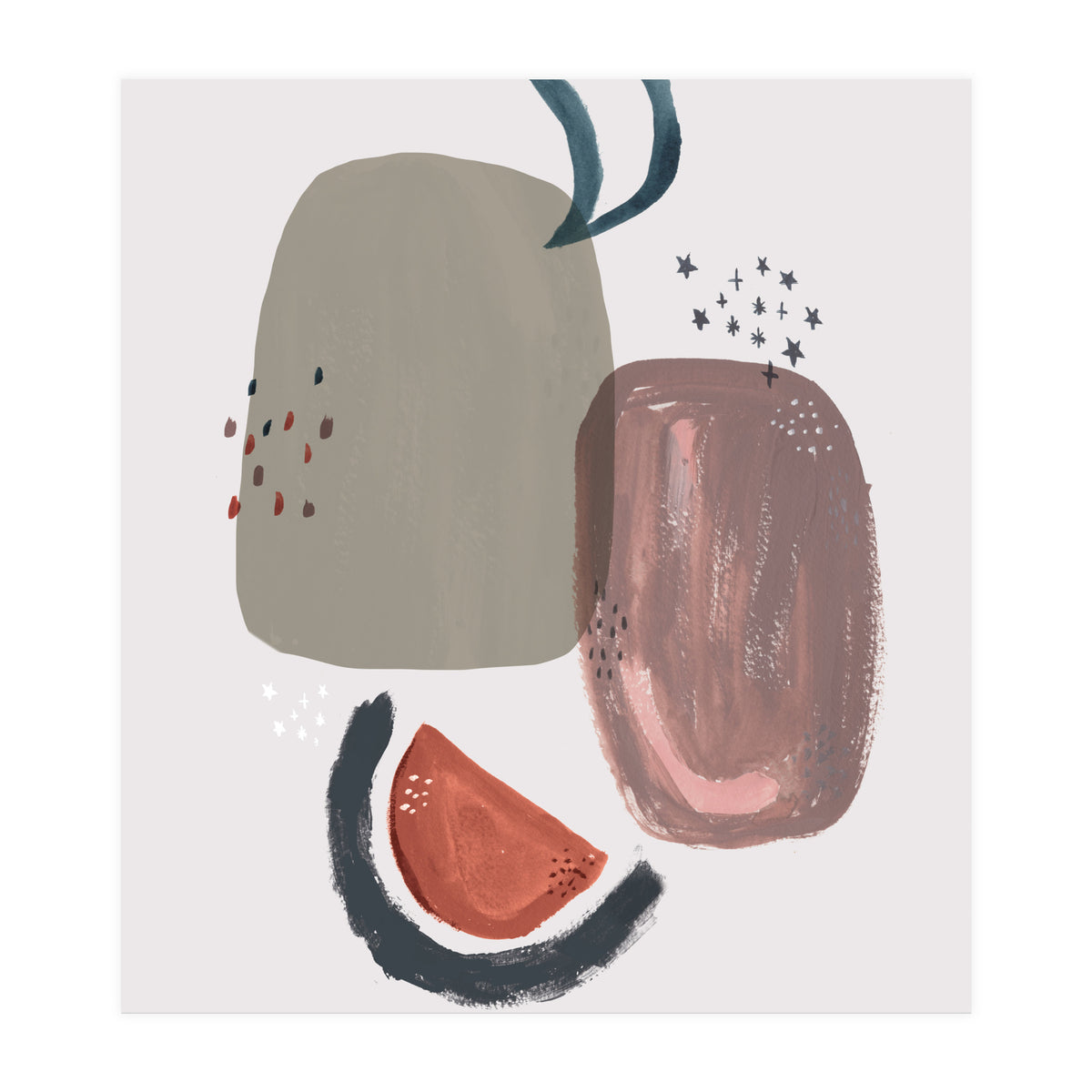 Abstract Moon (Print Only)