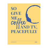 Blur - Coffee & Tv (Print Only) thumbnail