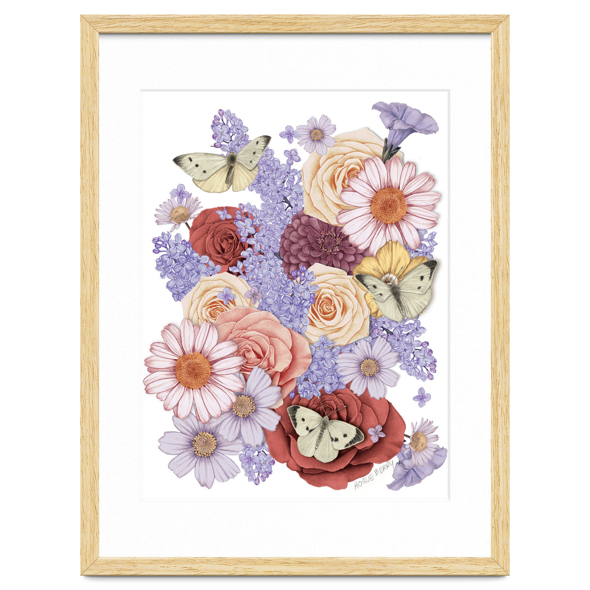 Flowers and Butterflies