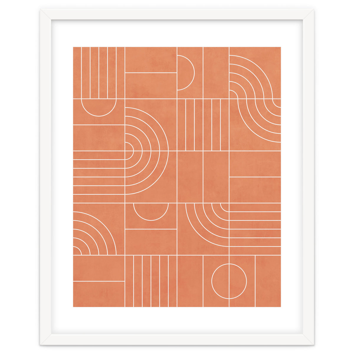 My Favorite Geometric Patterns No.23 - Coral