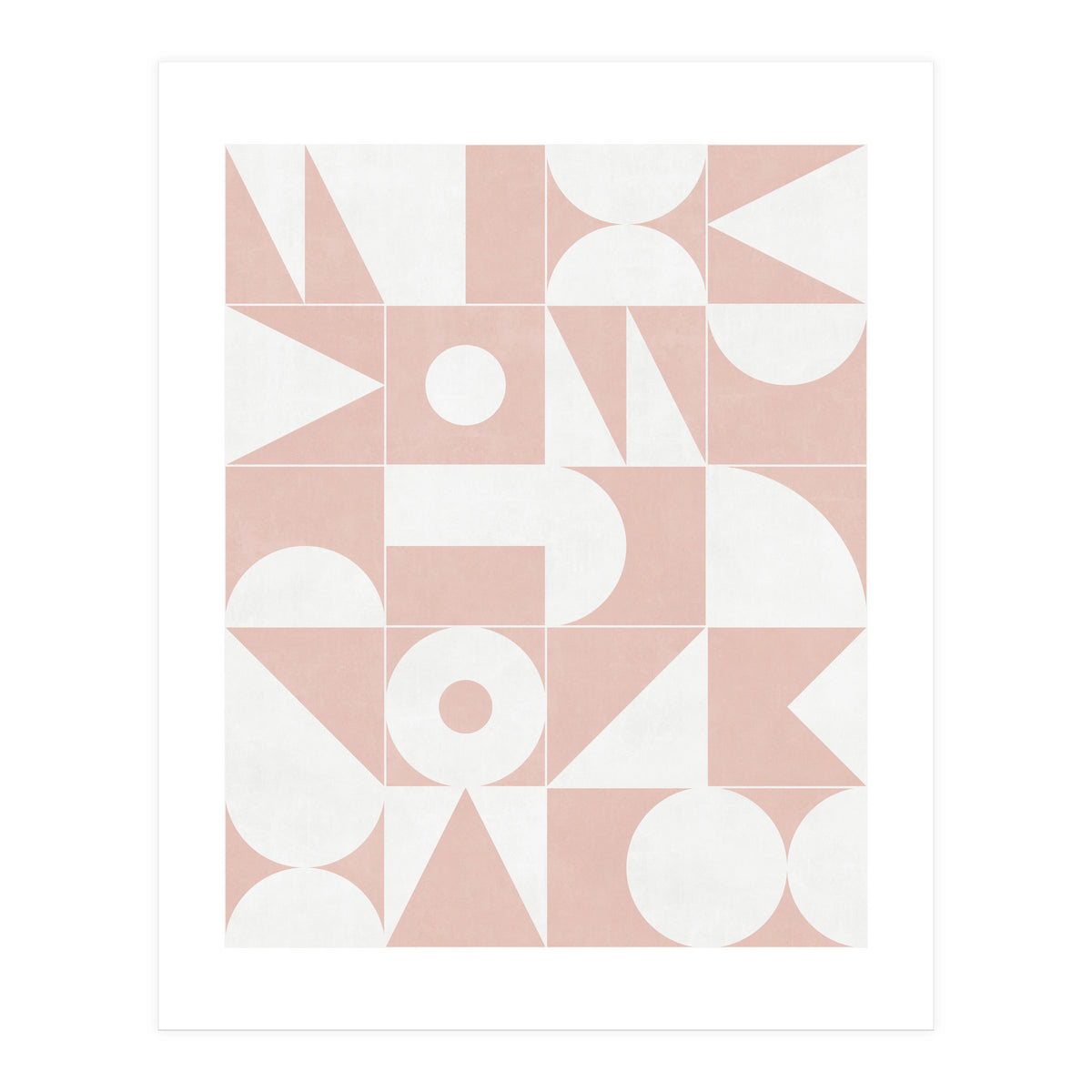 My Favorite Geometric Patterns No.11 - Pale Pink (Print Only)