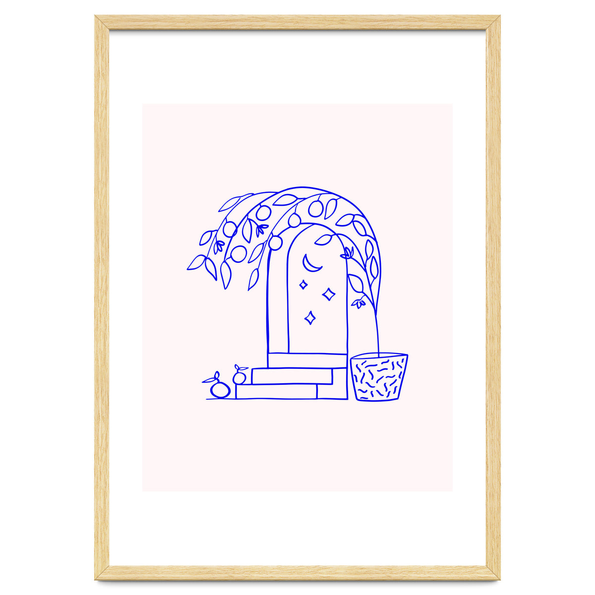 Summer at that Marrakech villa #illustration #sketch