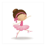 Adorable Leaping Ballerina Nursery Print (Print Only) thumbnail