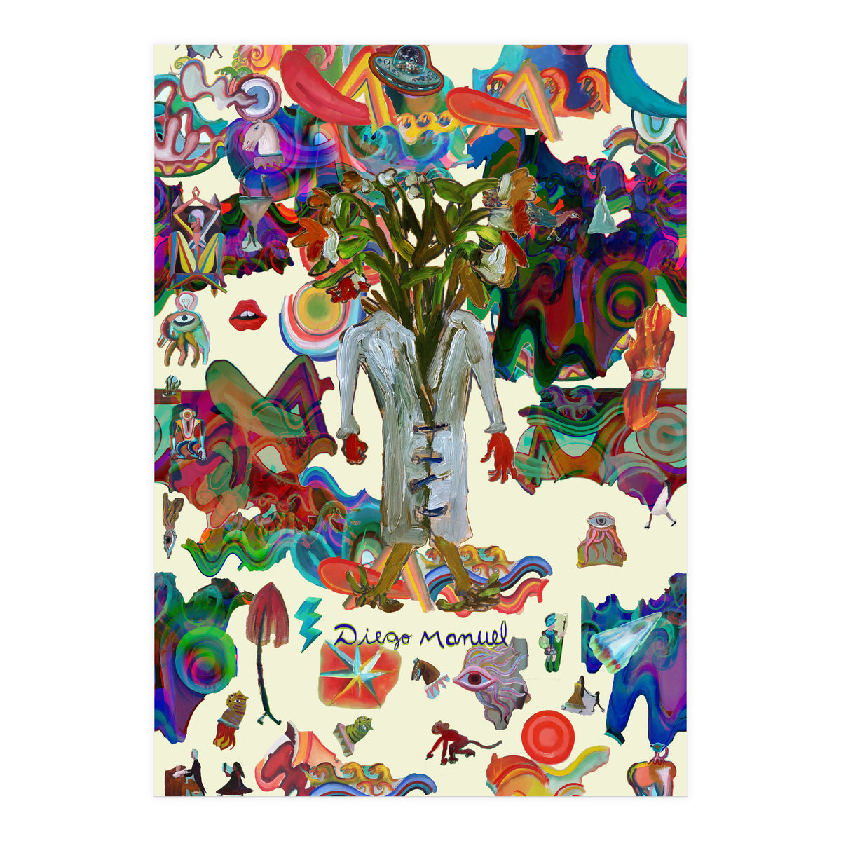 Graffitis 2021 Tapiz 47 B (Print Only)