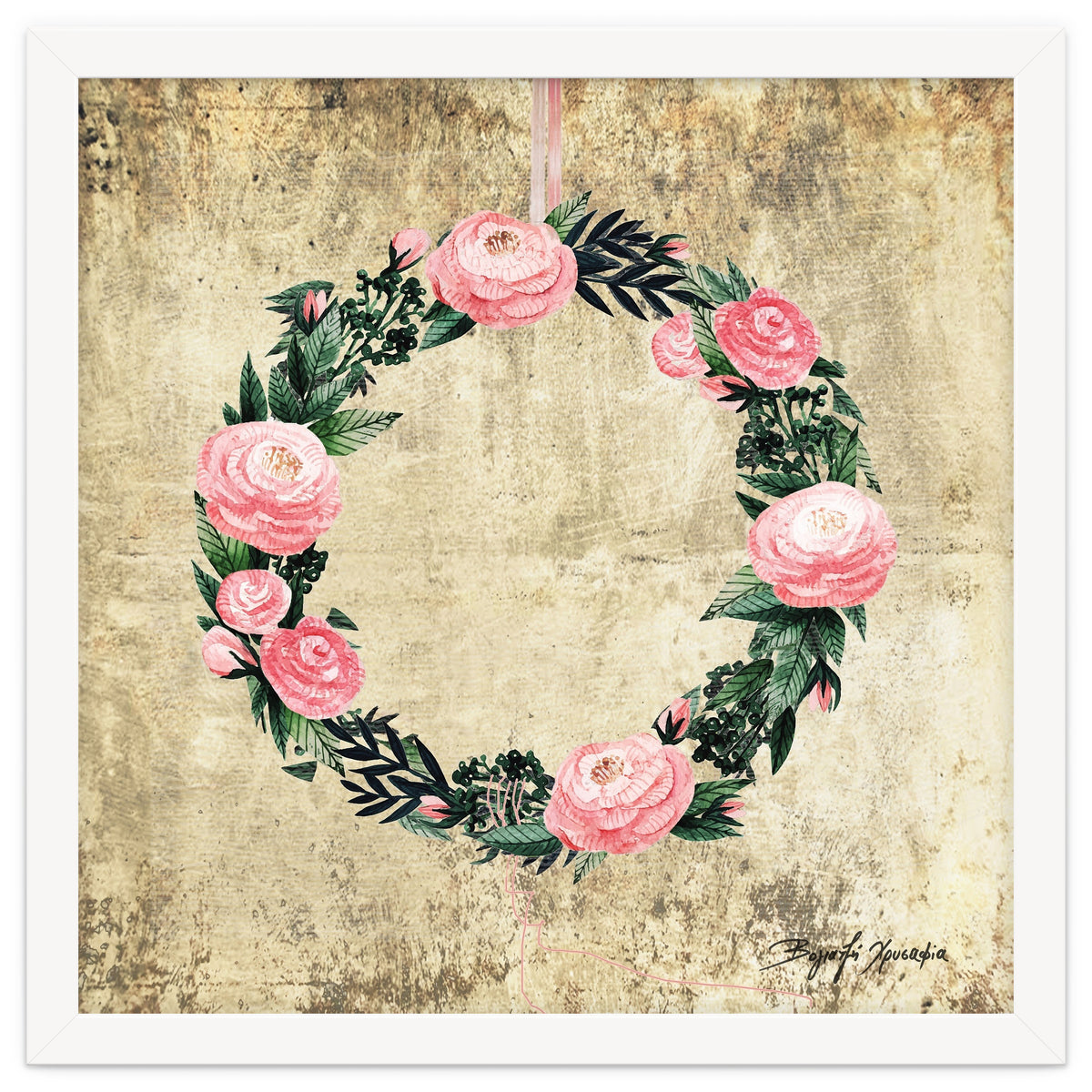 Wreath #Rose Flowers #Royal collection