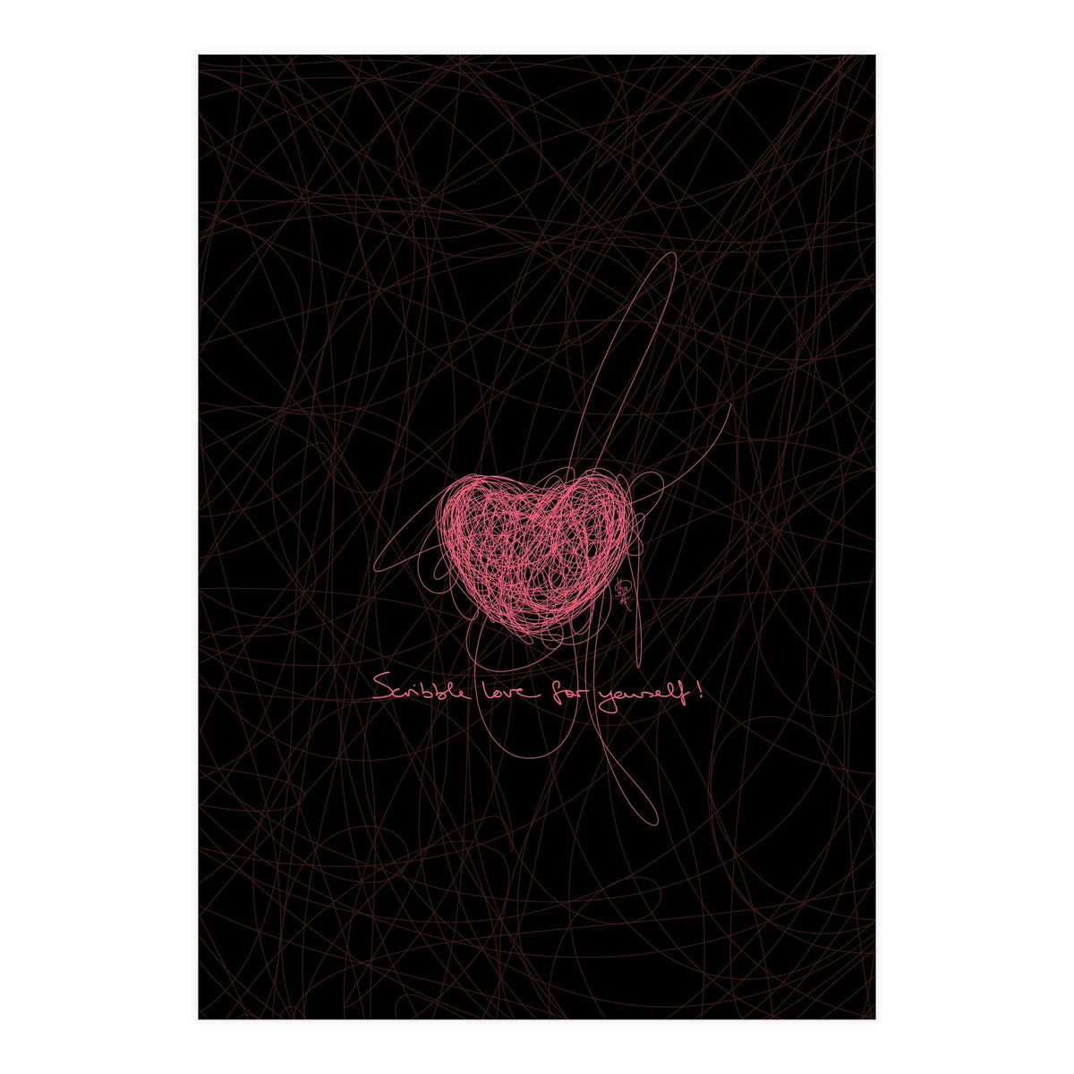 Sentimental Scribble 2 (Print Only)