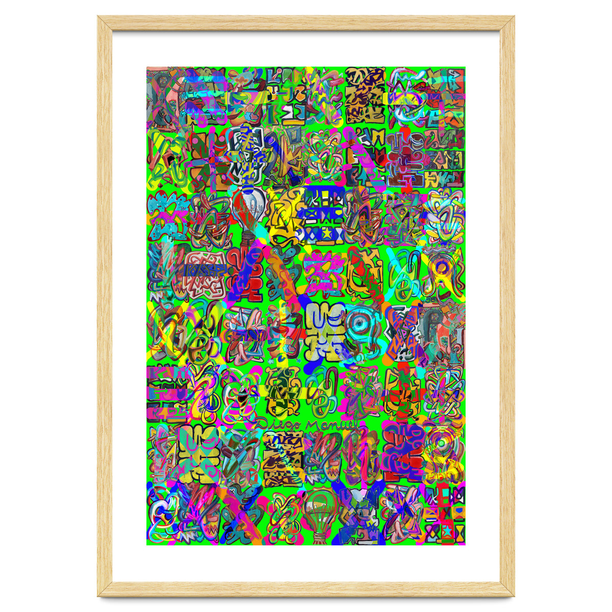 Graffitis 2021 Tapiz 107