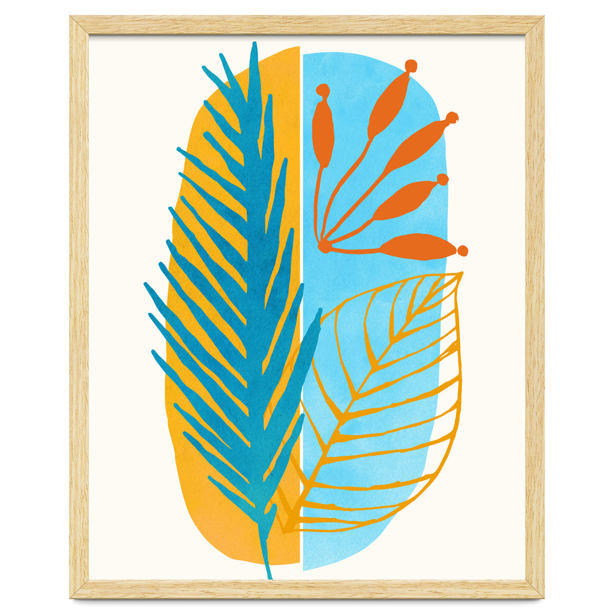 Beach Flora Abstract