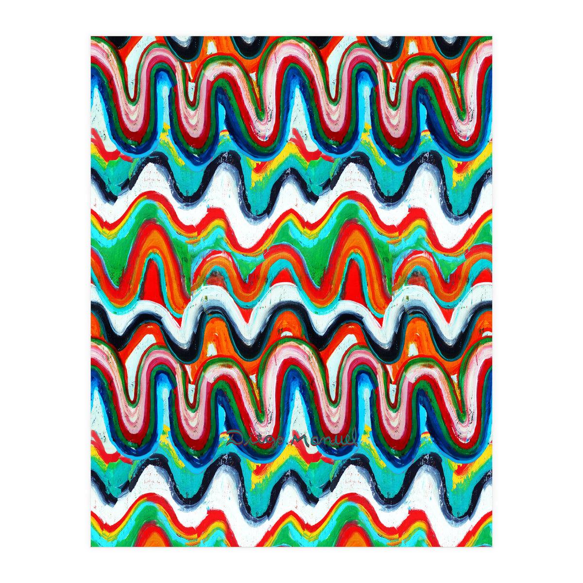 Pop Abstract A 17 (Print Only)