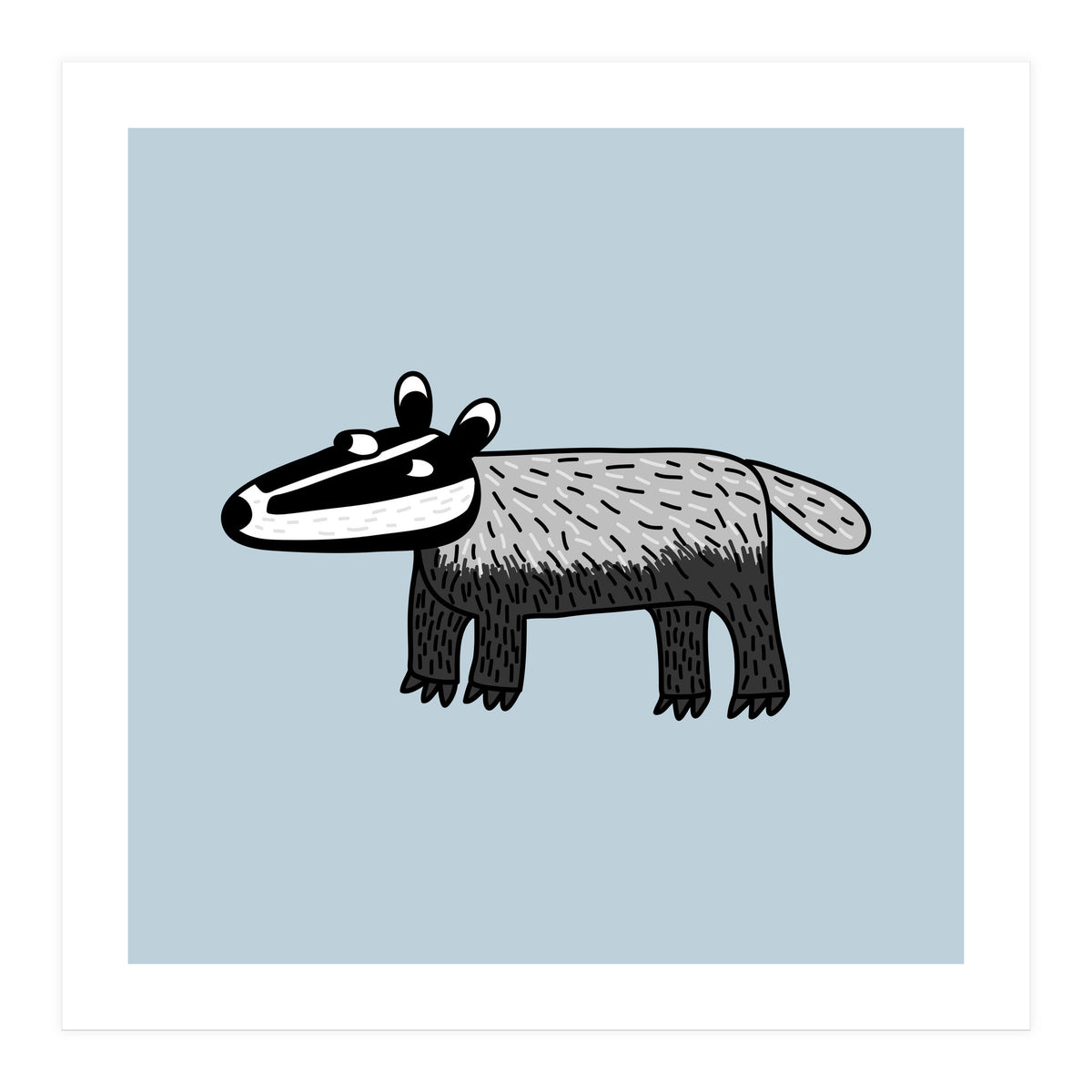 Badger (Print Only)