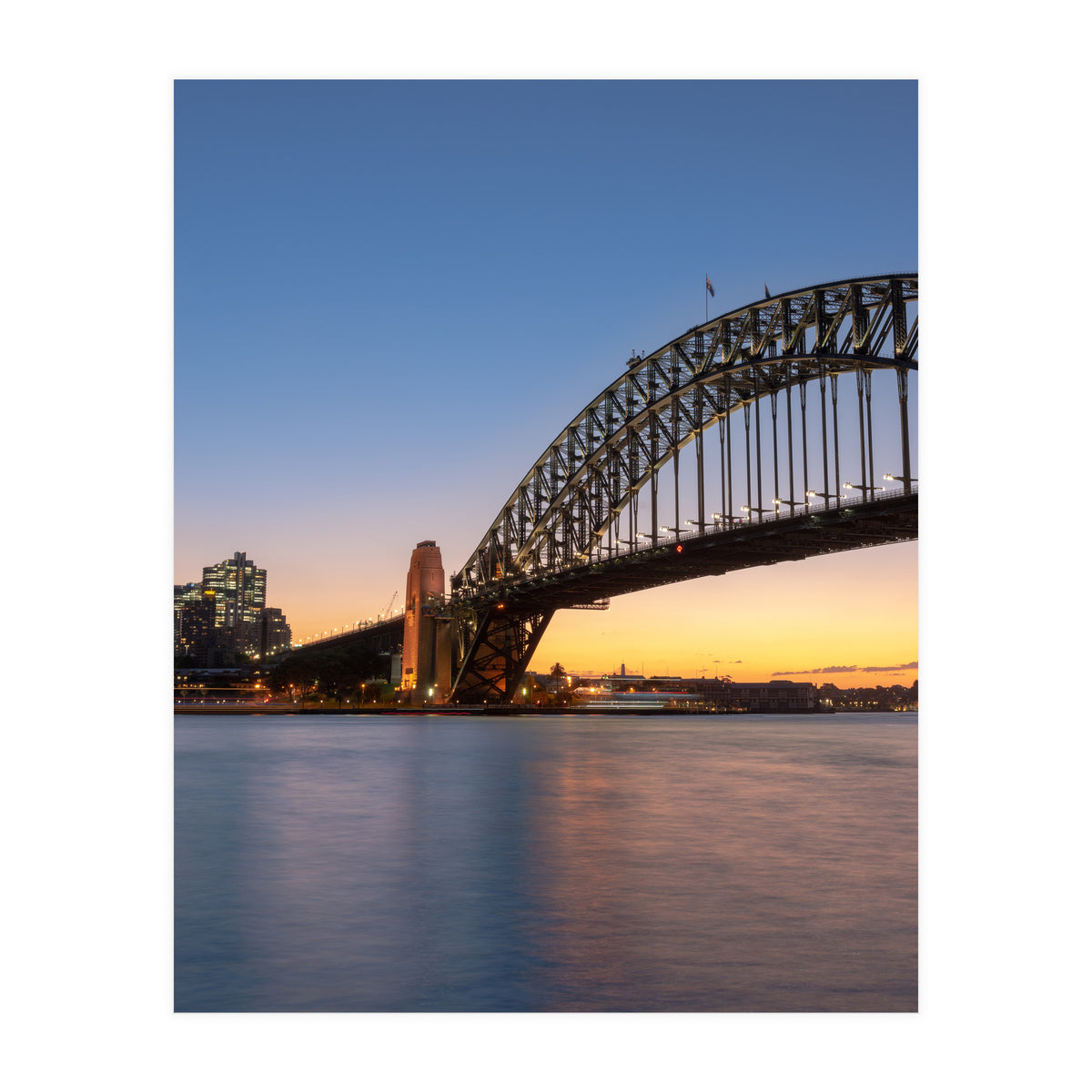 Sunset over Sydney (Print Only)