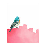 Bird Pink (Print Only) thumbnail