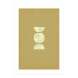 Olive green shapes (Print Only) thumbnail