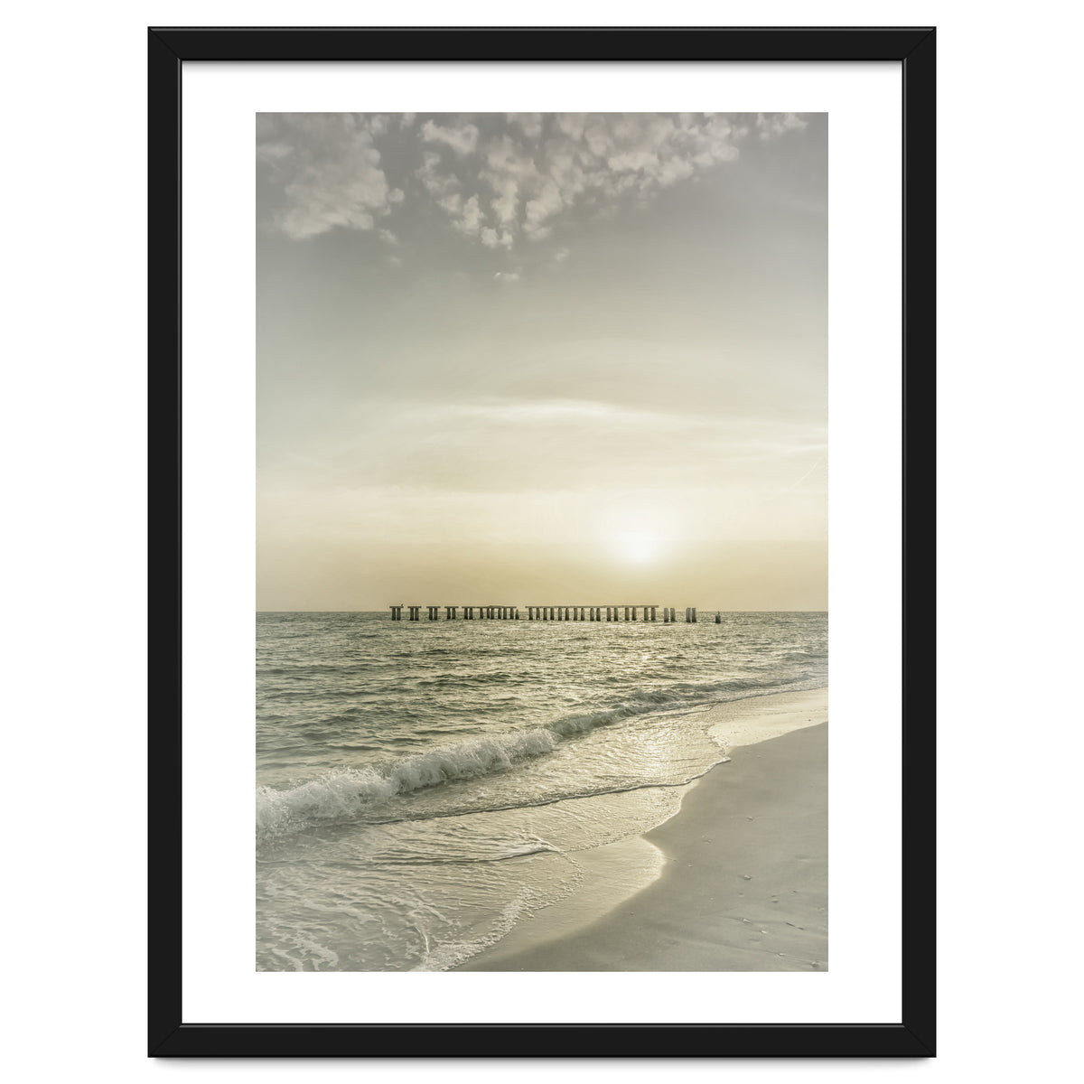 Gasparilla Island Sunset | Vintage