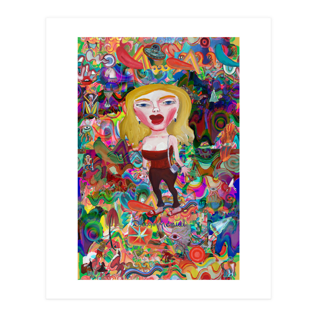 Graffitis 2021 Tapiz 51 (Print Only)