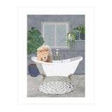 Leo Lion takes a bath (Print Only) thumbnail