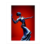 Robot Cyborg passionately dancing Flamenco (Print Only) thumbnail