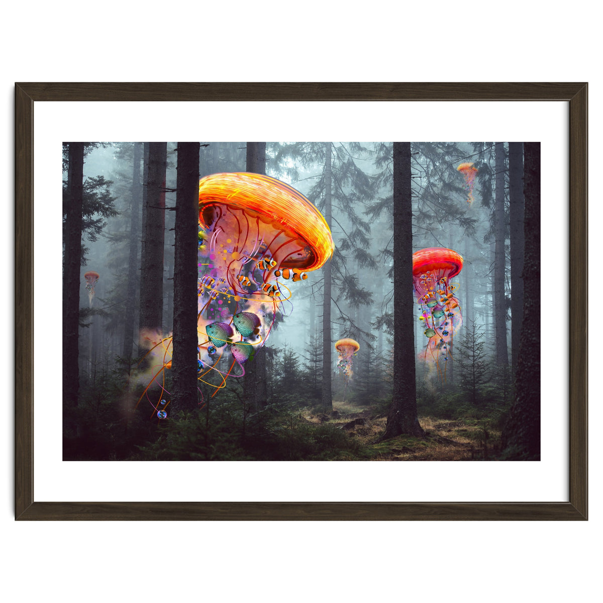 Forest Jellyfish For Print7000