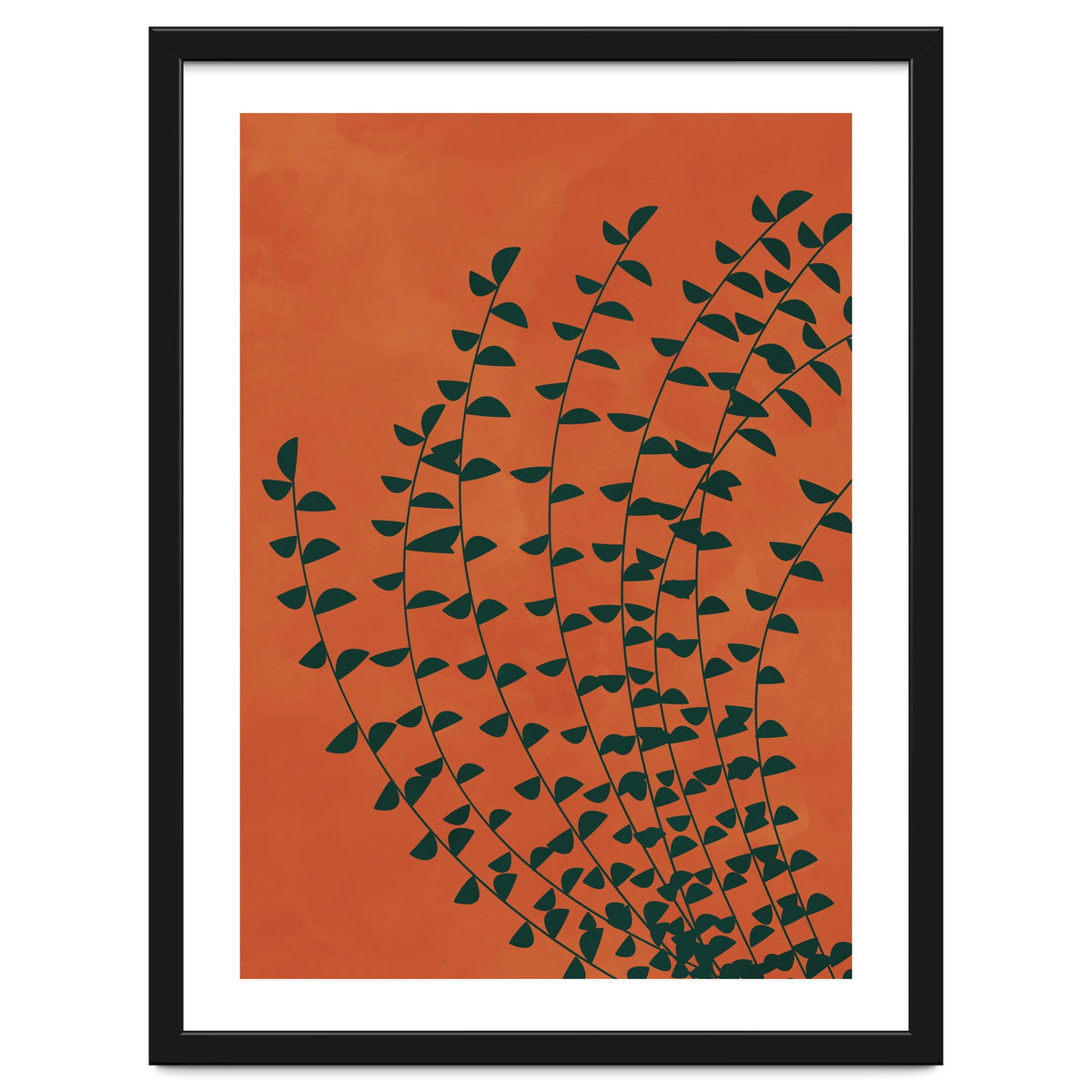 Boho Terracotta Plant Burnt Orange