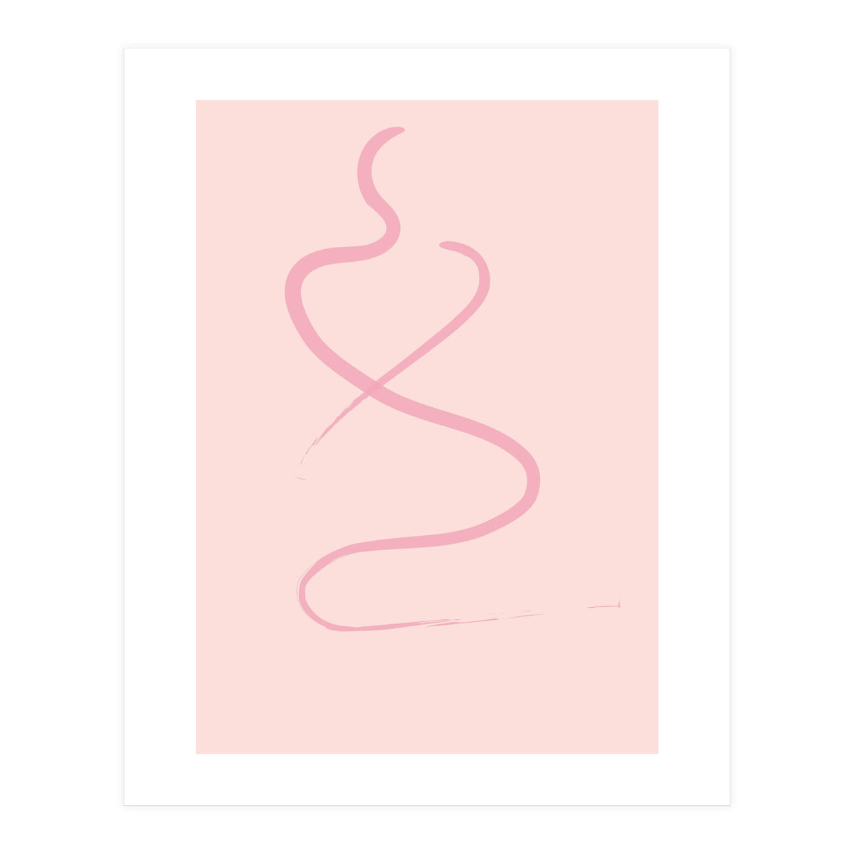 Seated line drawing No 1  (Print Only)