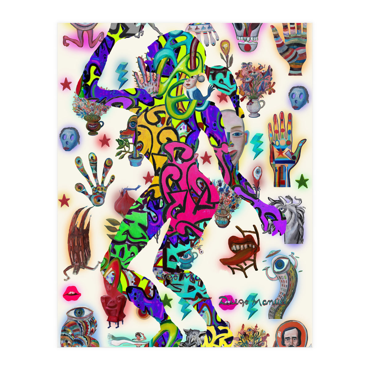 Dance Girl B 43 (Print Only)