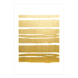 Gold Vibes Only | Luxe Shimmer Metallic Graphic Abstract | Golden Happiness Good Vibes (Print Only) thumbnail