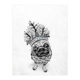 Indian Pug (Print Only) thumbnail