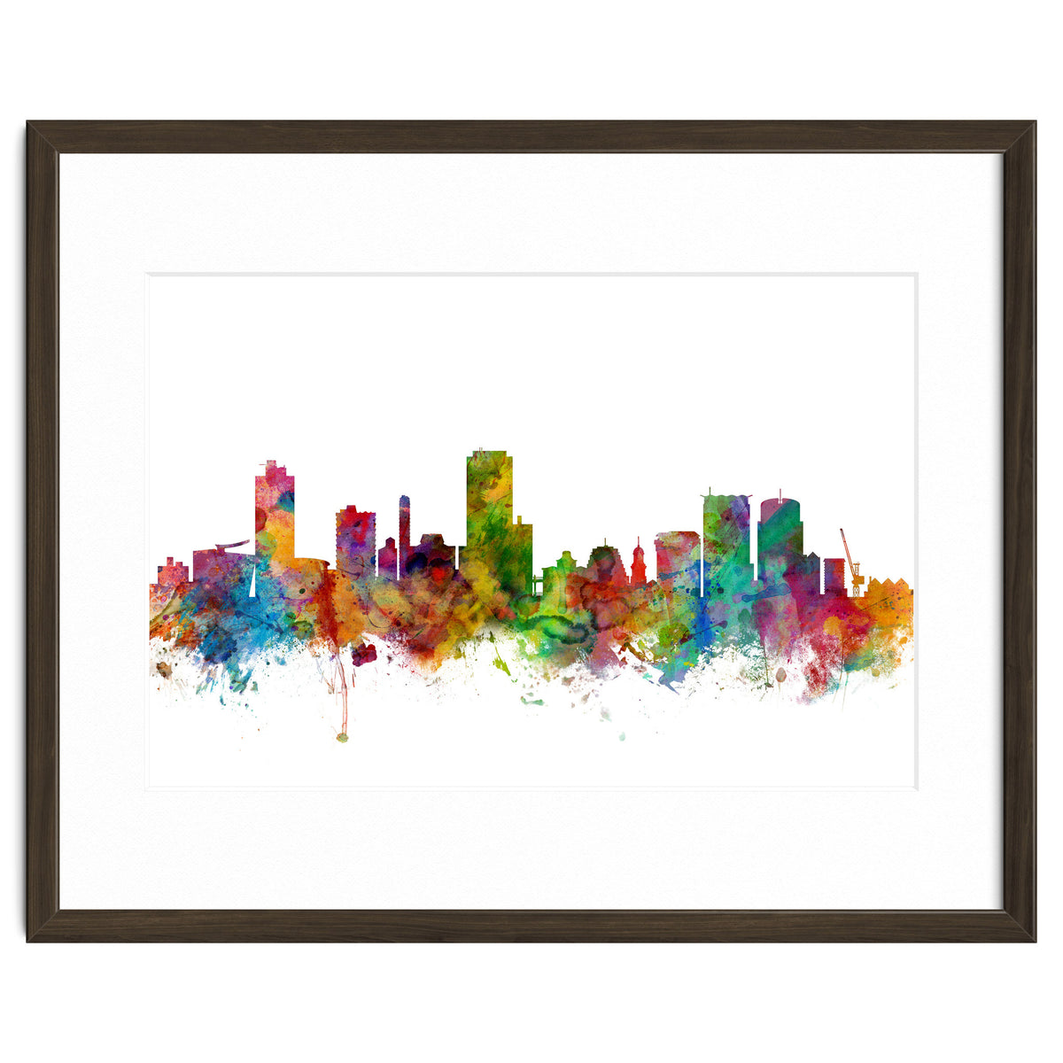 Wellington New Zealand Skyline