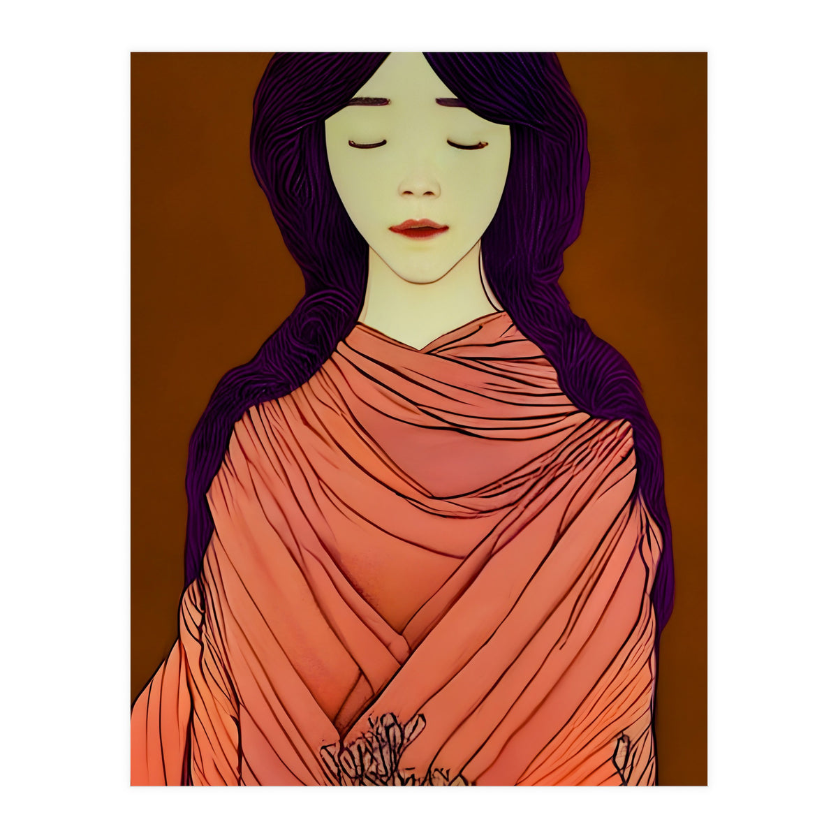 Closed eyes (Print Only)