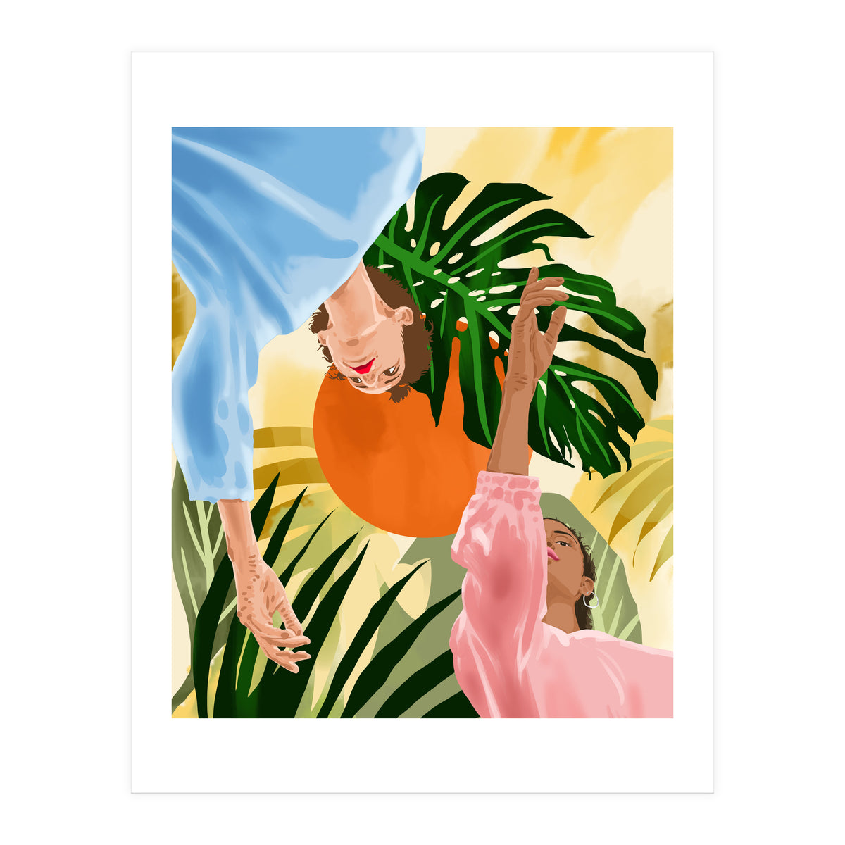 I just need you & some sunsets  (Print Only)