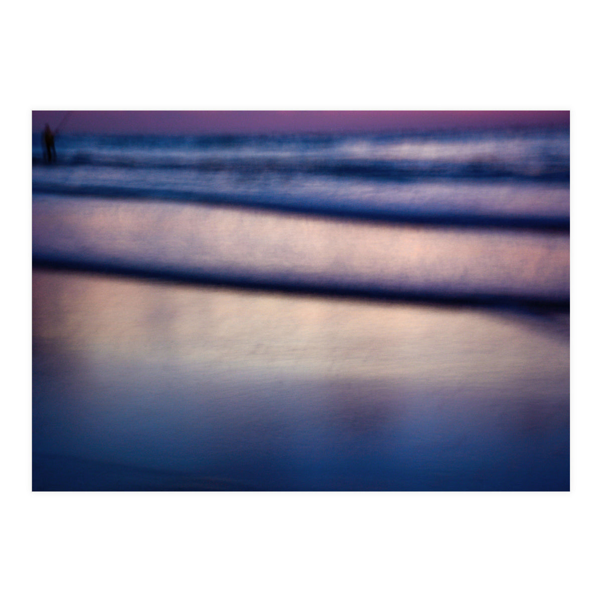 Blurry fisherman (Print Only)