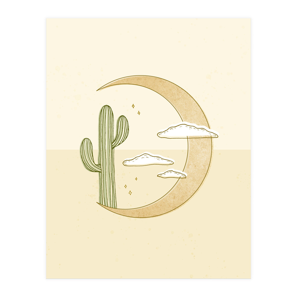 Moon Cactus (Print Only)