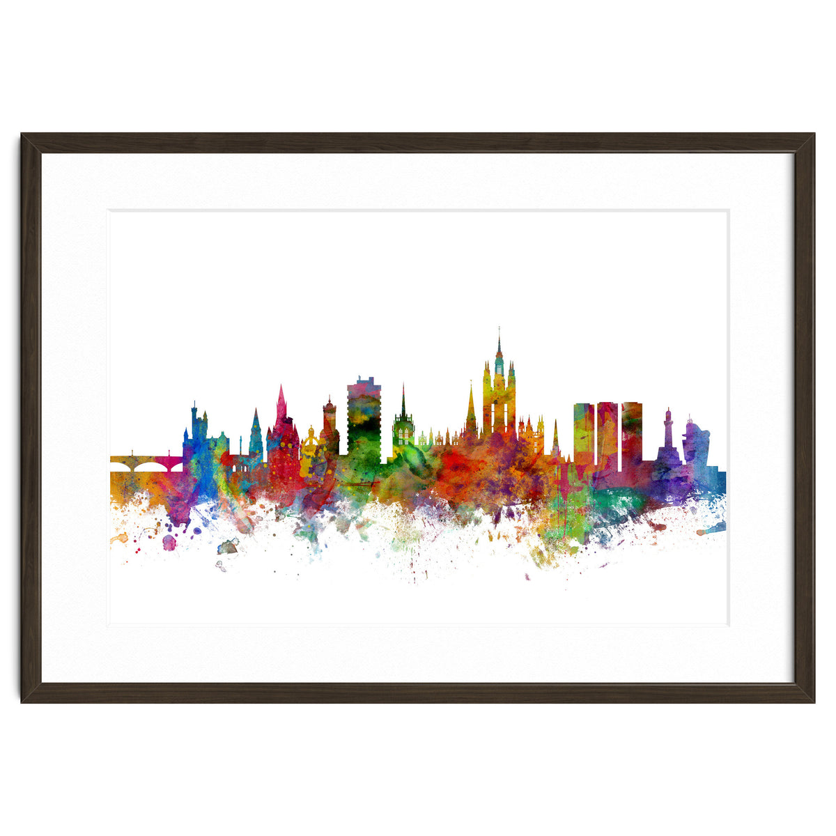 Aberdeen Scotland Skyline