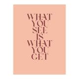WHAT YOU SEE - Color (Print Only) thumbnail