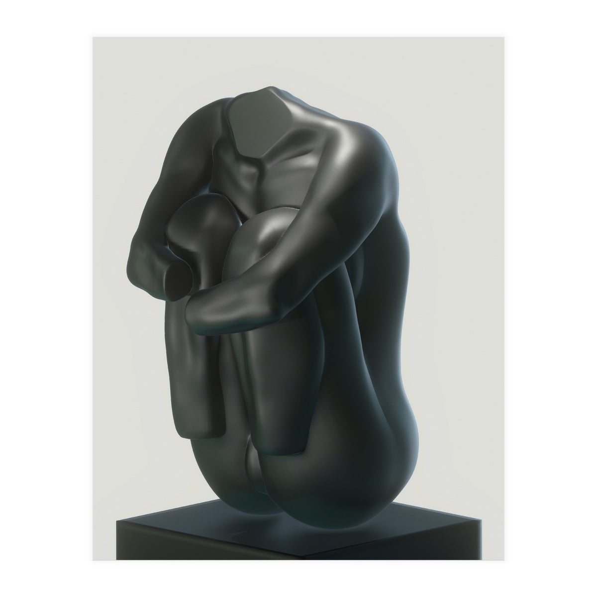 BLACK FETUS NORTH WEST (Print Only)