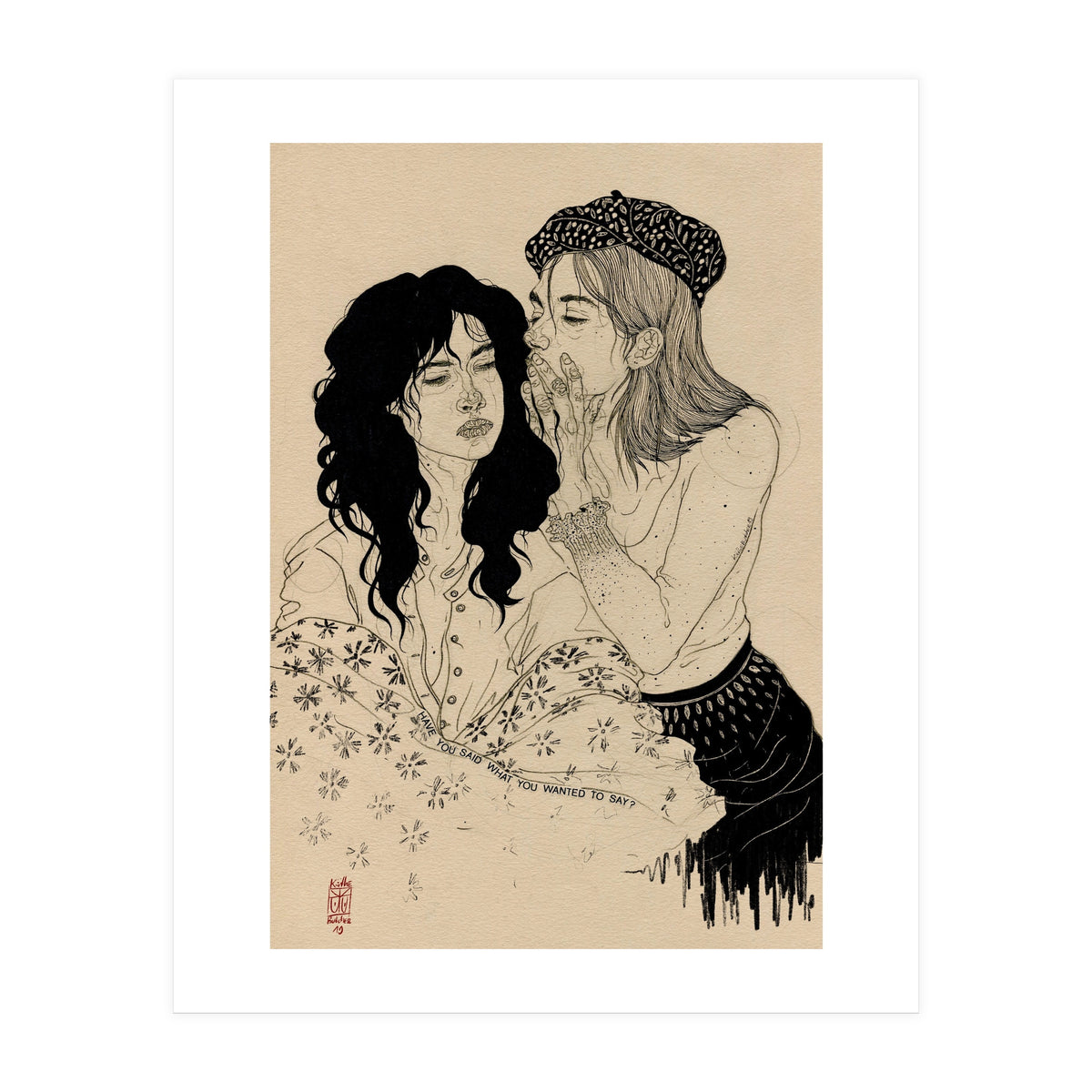 Have I said what I wanted to say (Print Only)