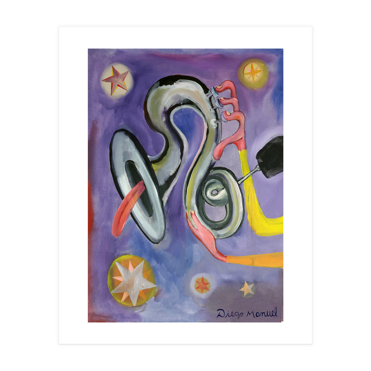 Saxo Y Lengua (Print Only)