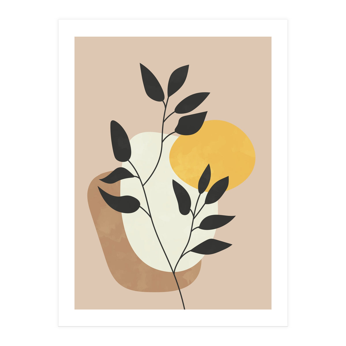Minimalist Boho Plant (Print Only)