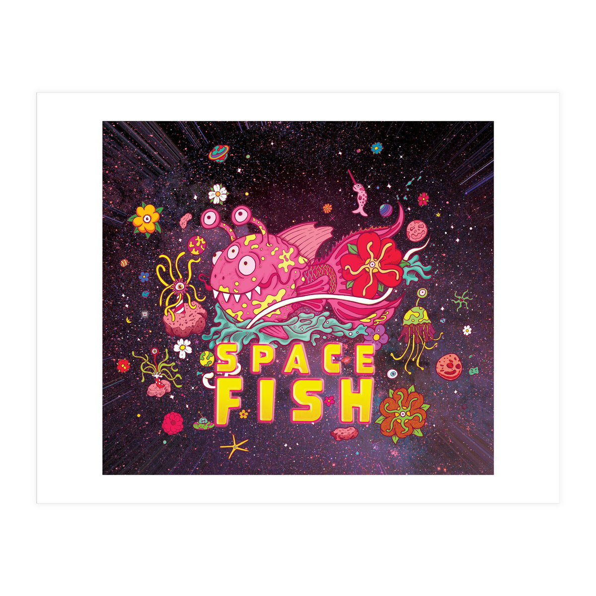 Space Fish  (Print Only)