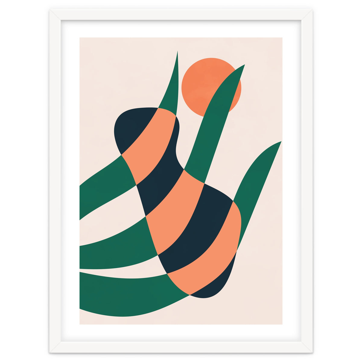 Botanical Plant Geometric Art