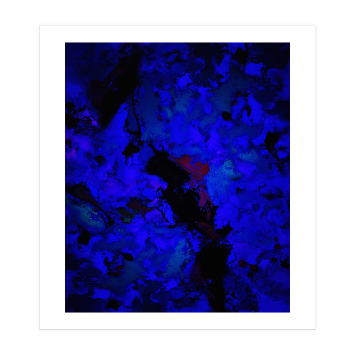 A Dark Blue Crash (Print Only)