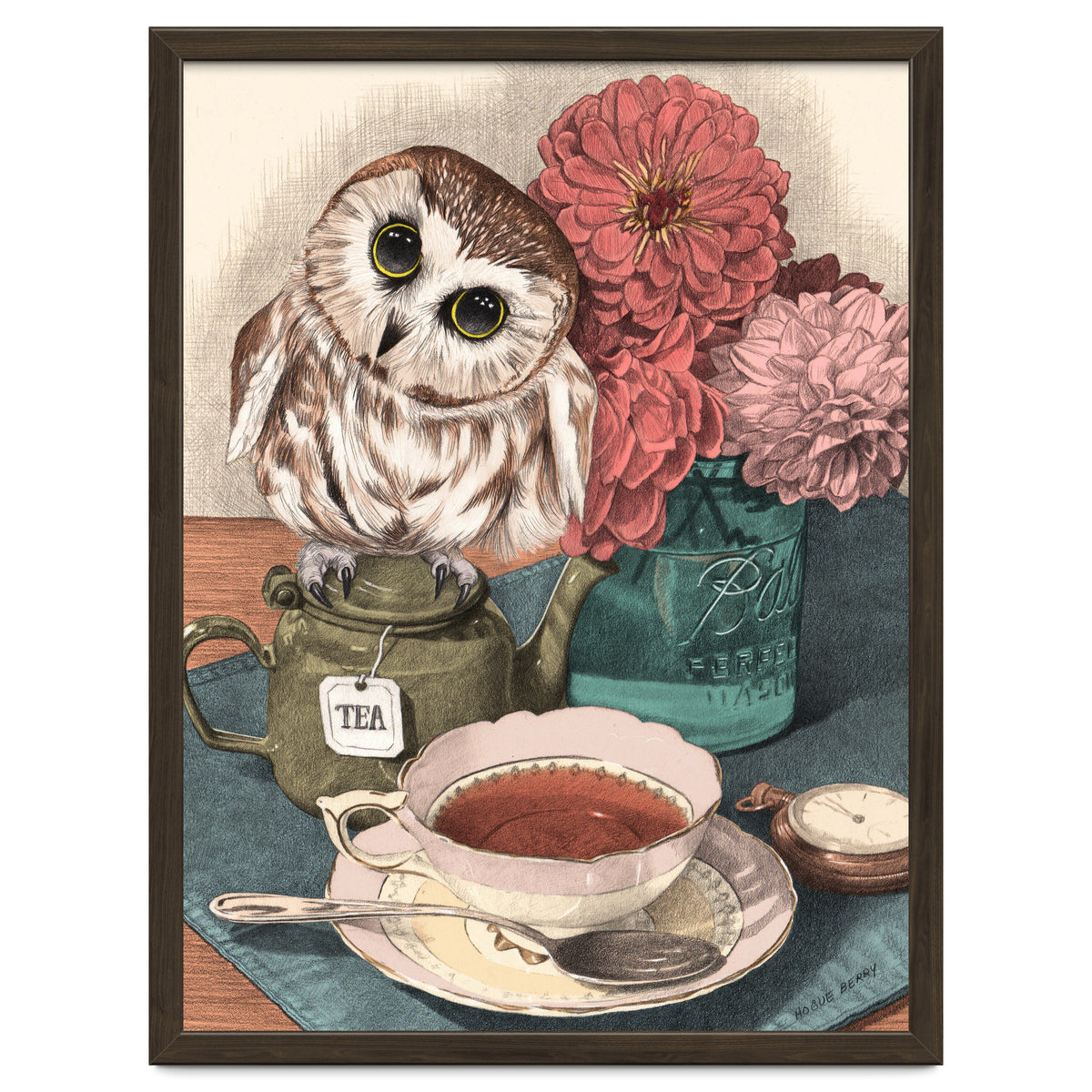 Sweet Little Tea Owl