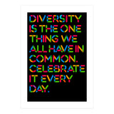 DIVERSITY (black Version) (Print Only) thumbnail