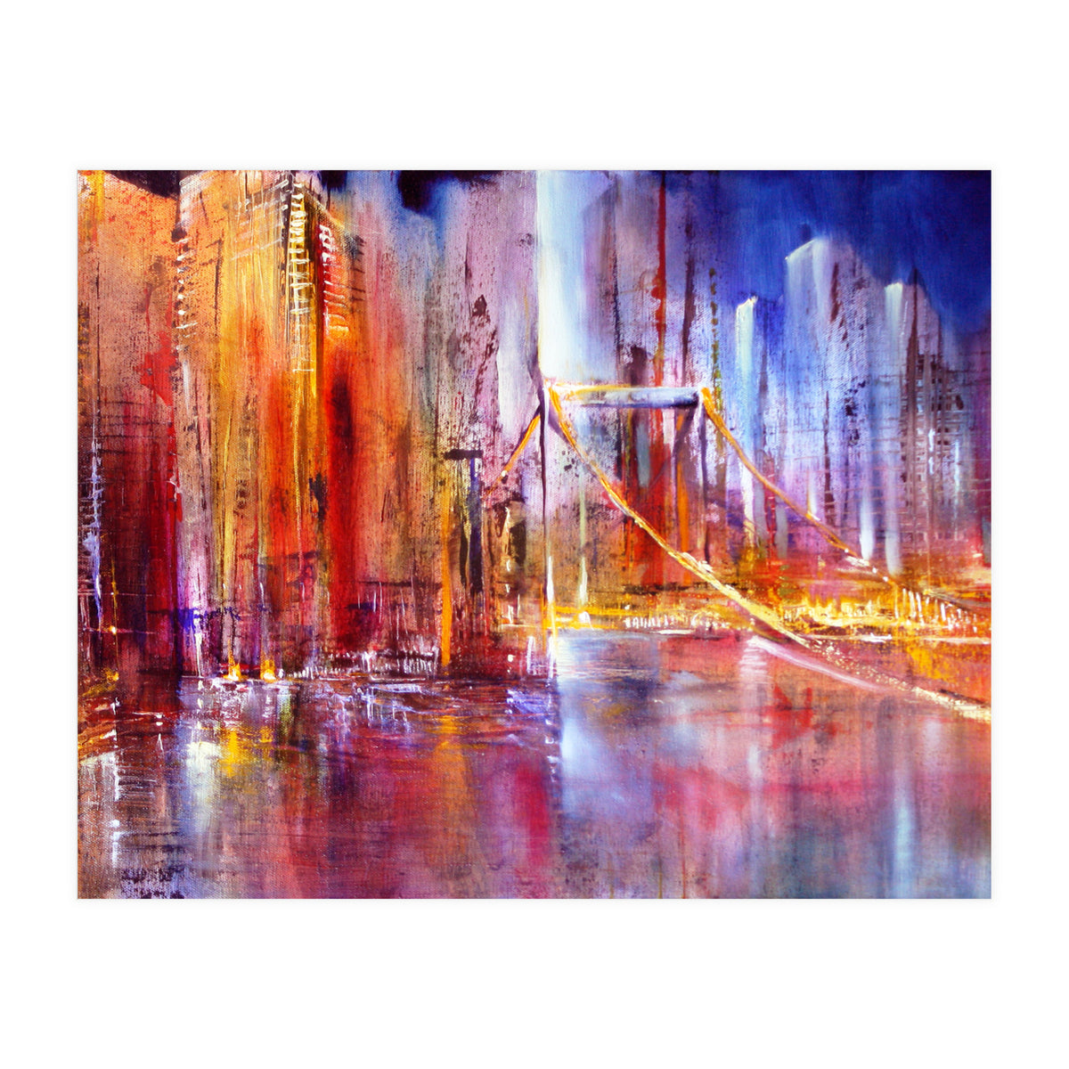 Stadtansicht - cityscape (Print Only)