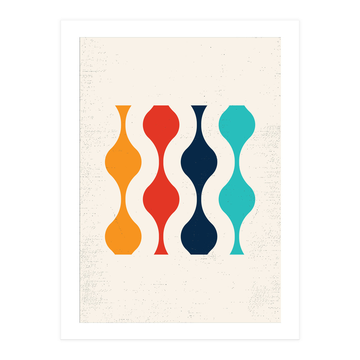 Mid Century Modern Geometry 014 (Print Only)