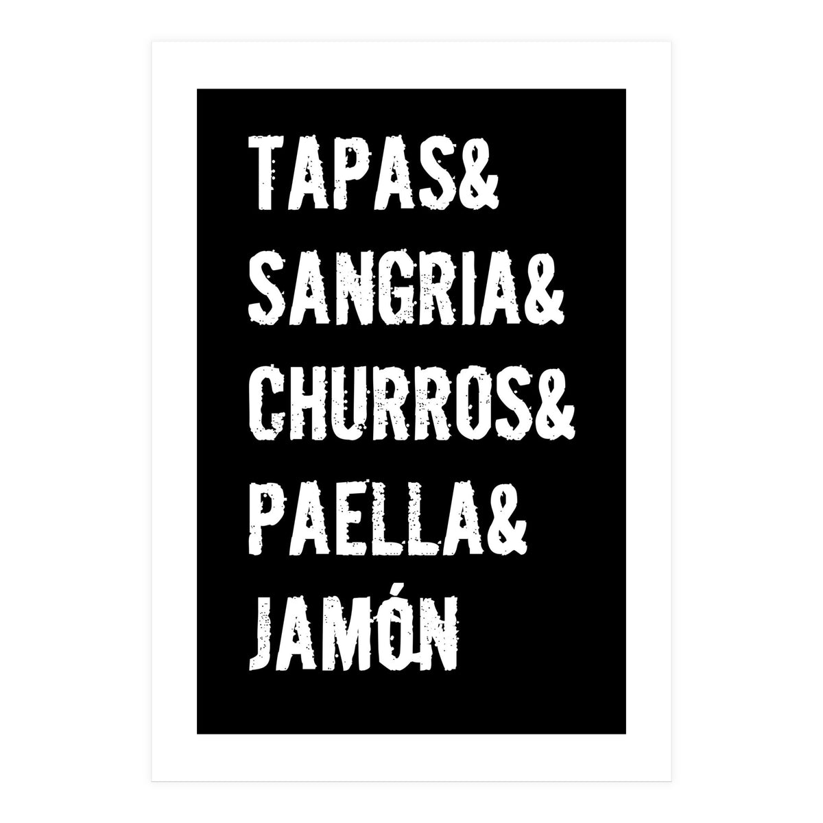 Its A Spaniard Thing  (Print Only)