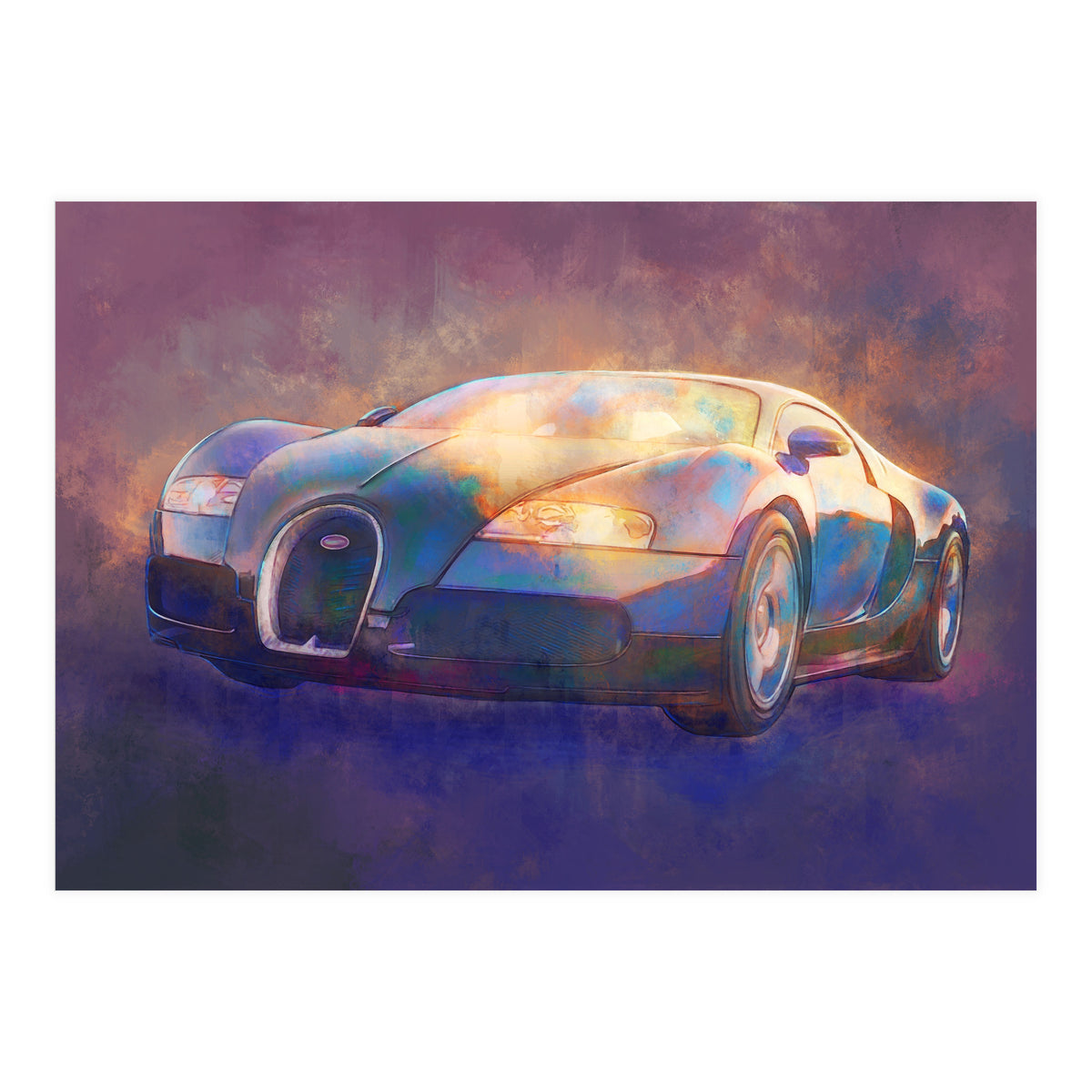Bugatti Veyron EB 16.4 (Print Only)