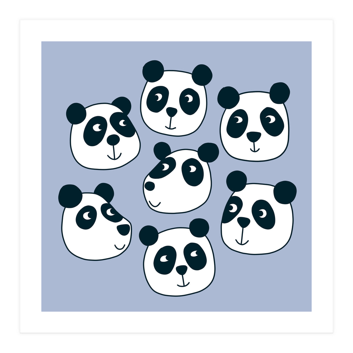 Particularly Pleasant Pandas (Print Only)